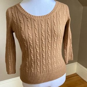 Loft Braided Sweater